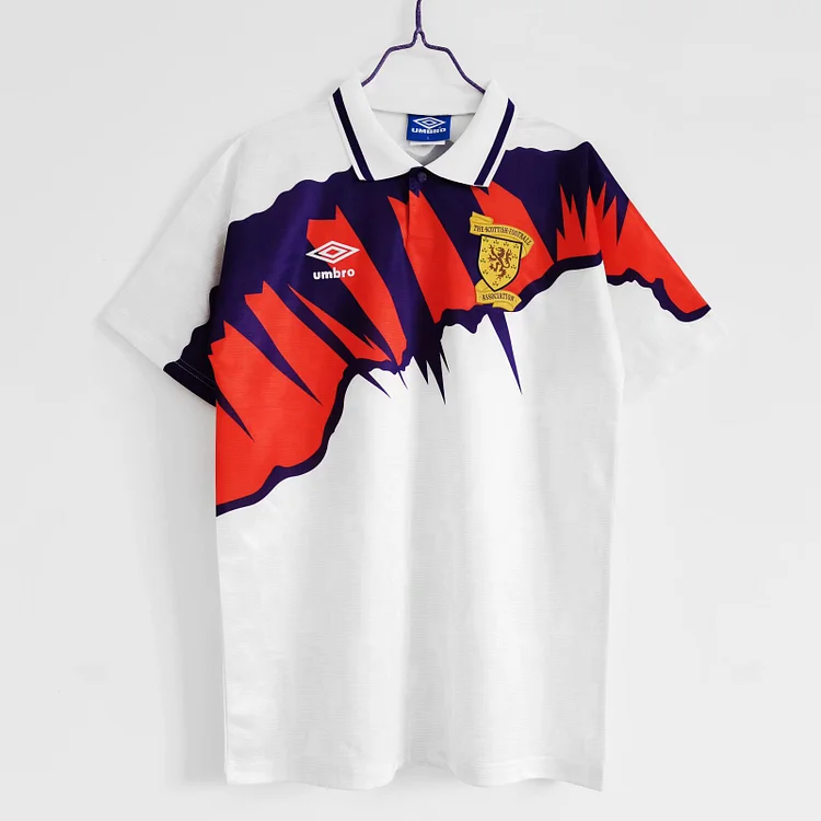 1991/93 Scotland away retro jersey 1:1 Thai quality
