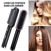 Brosse Lissante Chauffante pour Cheveux