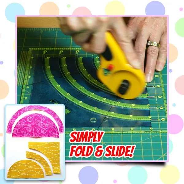 OMNIWHIRL CIRCLE CUTTER RULER