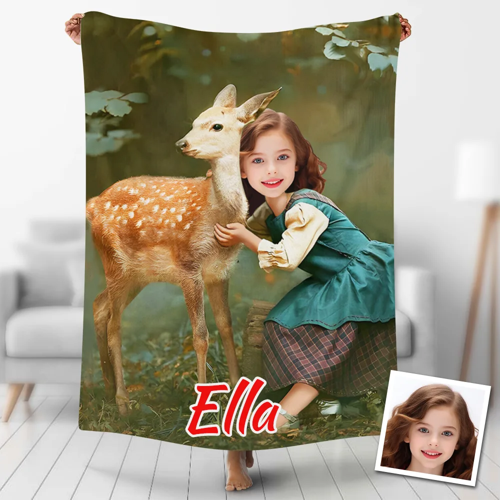 Custom Blanket Personalized Kids Gifts | Makemesurprise&reg;