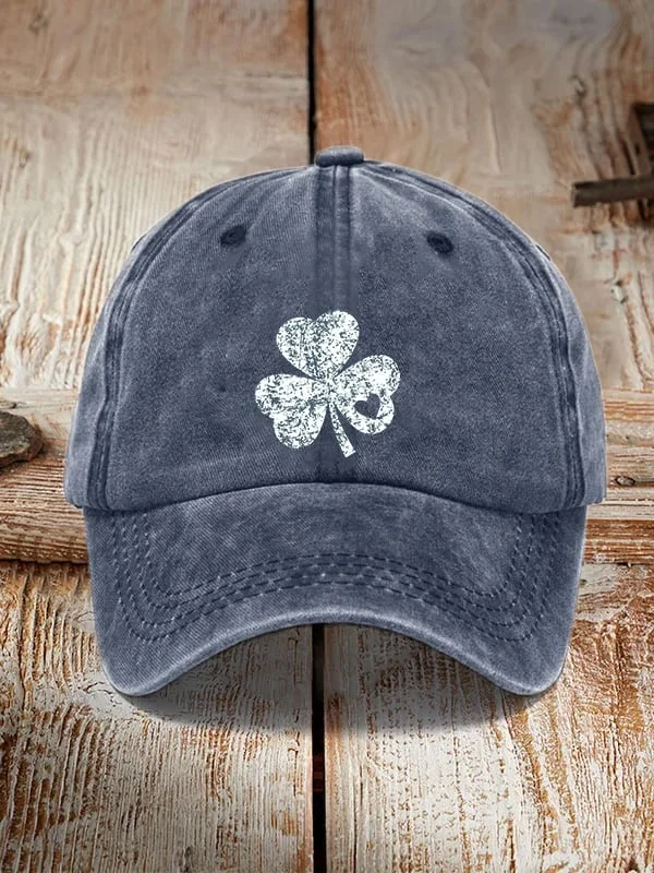Women's Shamrock Printed  Hat  socialshop