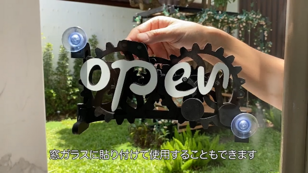 Revolutionary Open-Closed Signboard