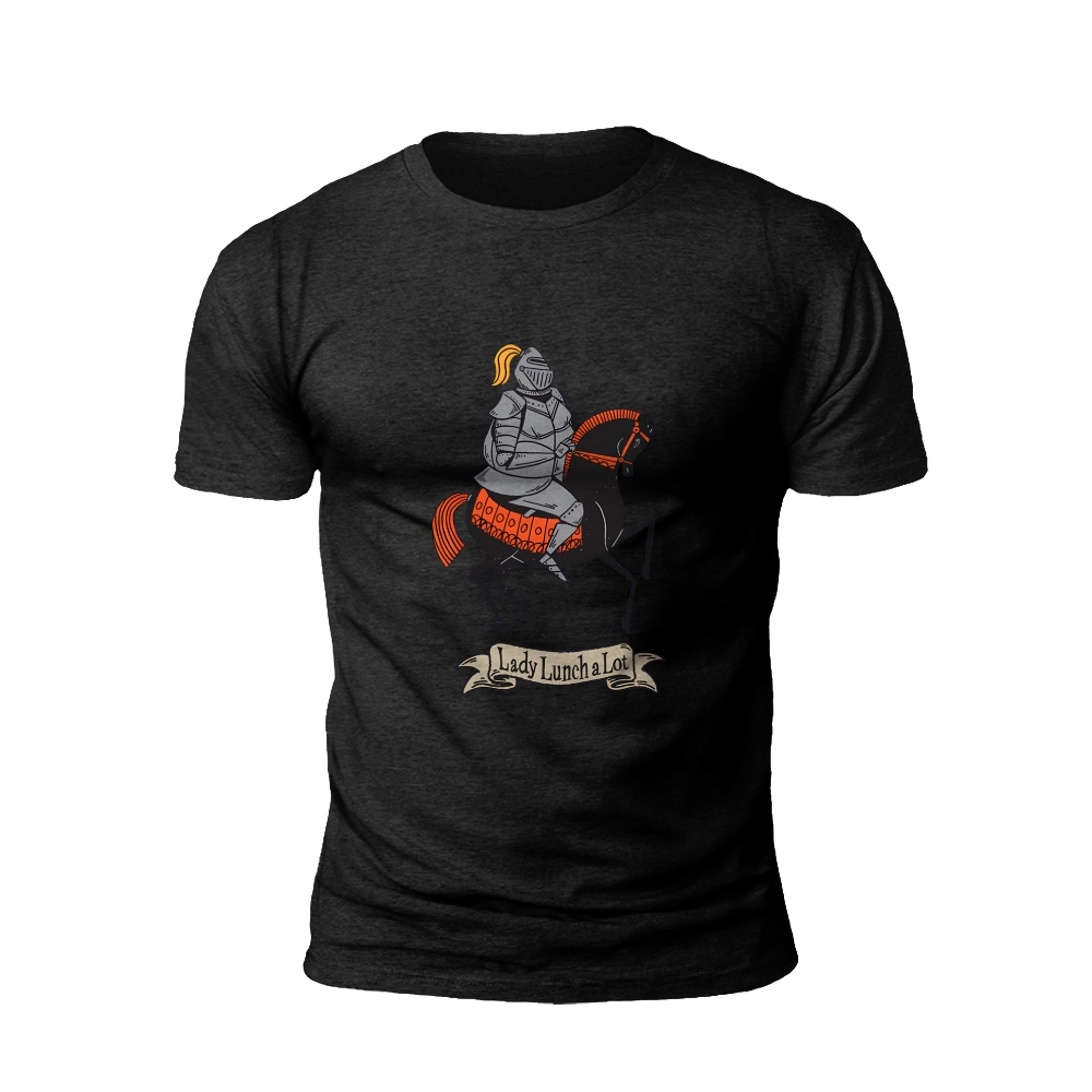 Knight's Quest: Lady Lunch a Lot T-Shirt