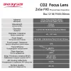 CO2 Laser Lens 15/20mm F63.5 PVD ZnSe Focusing for Engraving Cutting Machine F38.1/50.8/63.5/76.2/101.6/127mm Dia.12/15/18/19.05