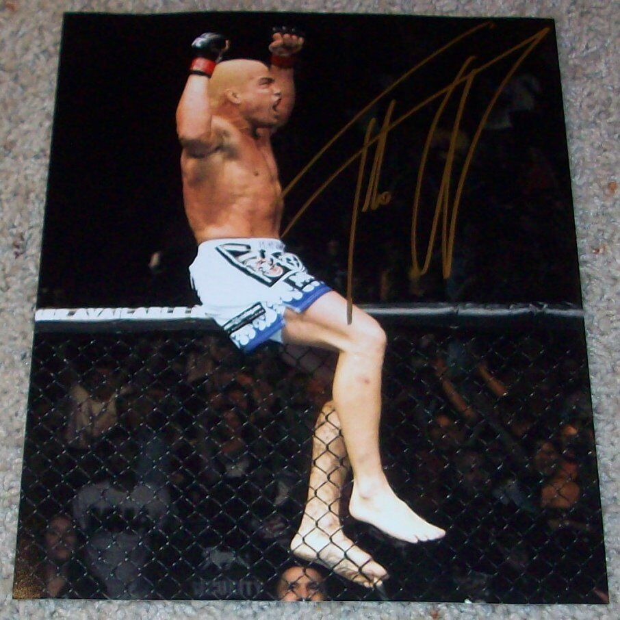 TITO ORTIZ SIGNED AUTOGRAPH 8x10 Photo Poster painting B w/EXACT PROOF UFC BELLATOR PRIDE MMA