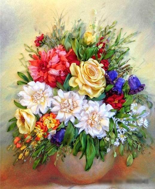 

Roses Bouquet – Paint By Numbers - 40*50CM, 501 Original