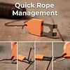 Rope Anchor Hook Portable Chalk Line Anchor Hook Tool Multifunctional Ropes Management Tools One-Handed Fixing Quick Release Utility Hooks Carpentry Tools and Accessories