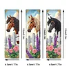 3Pcs Pferd - 5d DIY Handwerk Lesezeichen