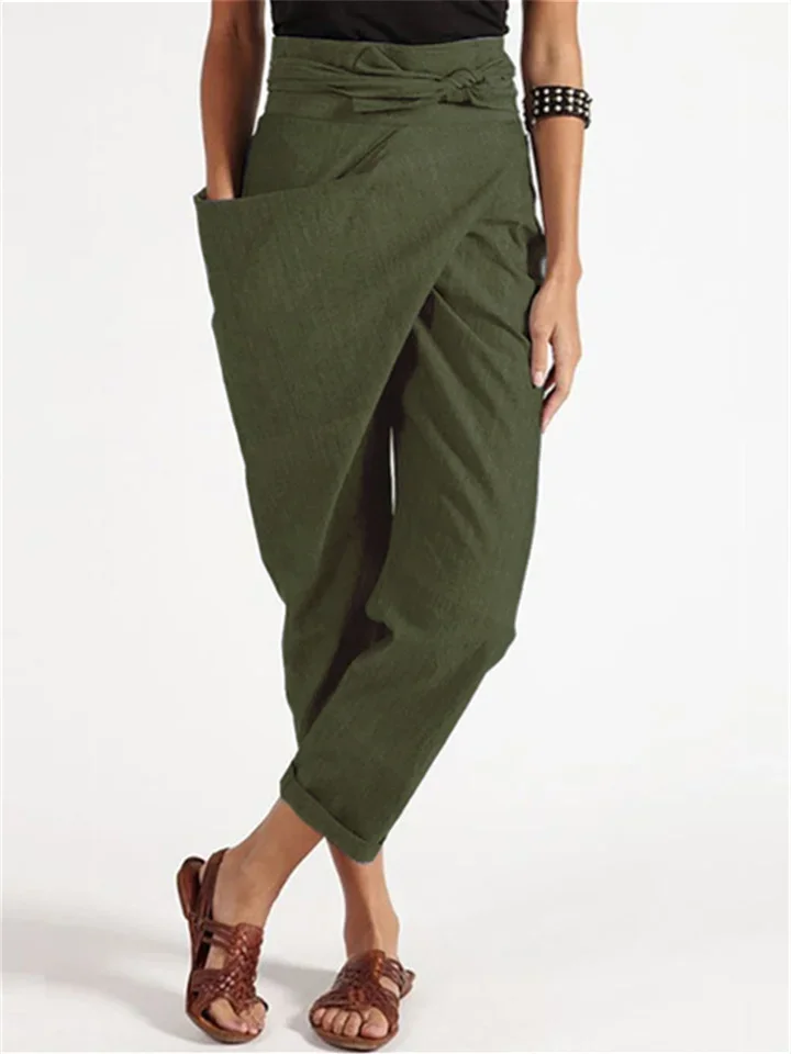 Women's Dress Pants Cotton Blend 