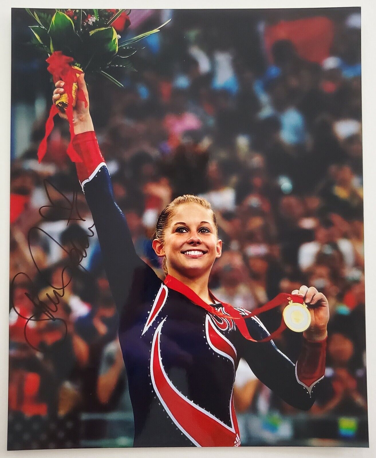 Shawn Johnson Signed 8x10 Photo Poster painting DWTS Olympian 2008 Gold Medalist Gymnastics RAD