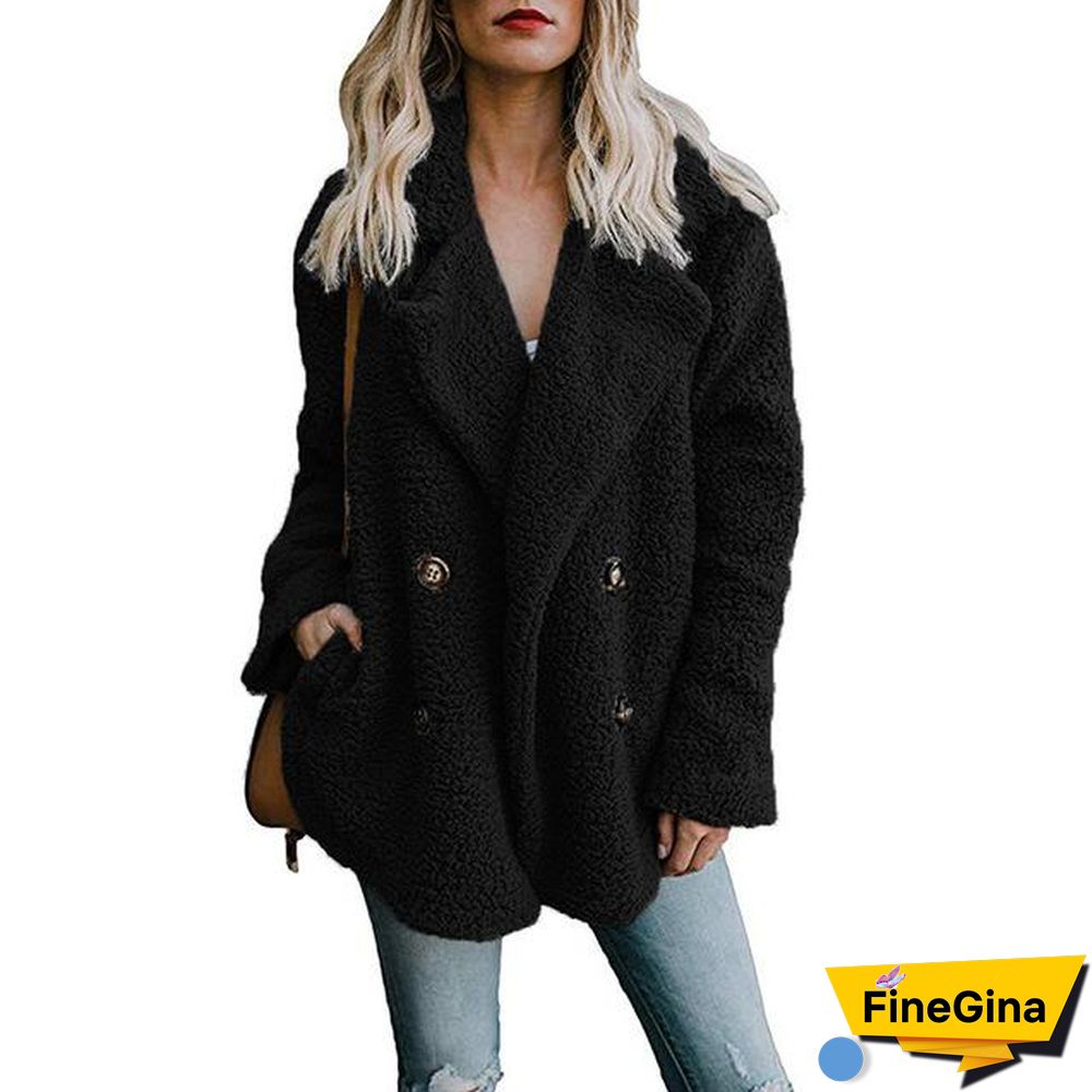Women jacket Fur Coat Winter Fleece Jacket Women Coat Female Jacket Plus Size Hooded Teddy Coat