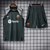 2023/2024 Barcelona pre-match training grey Jersey+Shorts 1:1 Thai Quality
