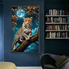 Leopard-Full Round Diamond Painting Kit(50x85cm)
