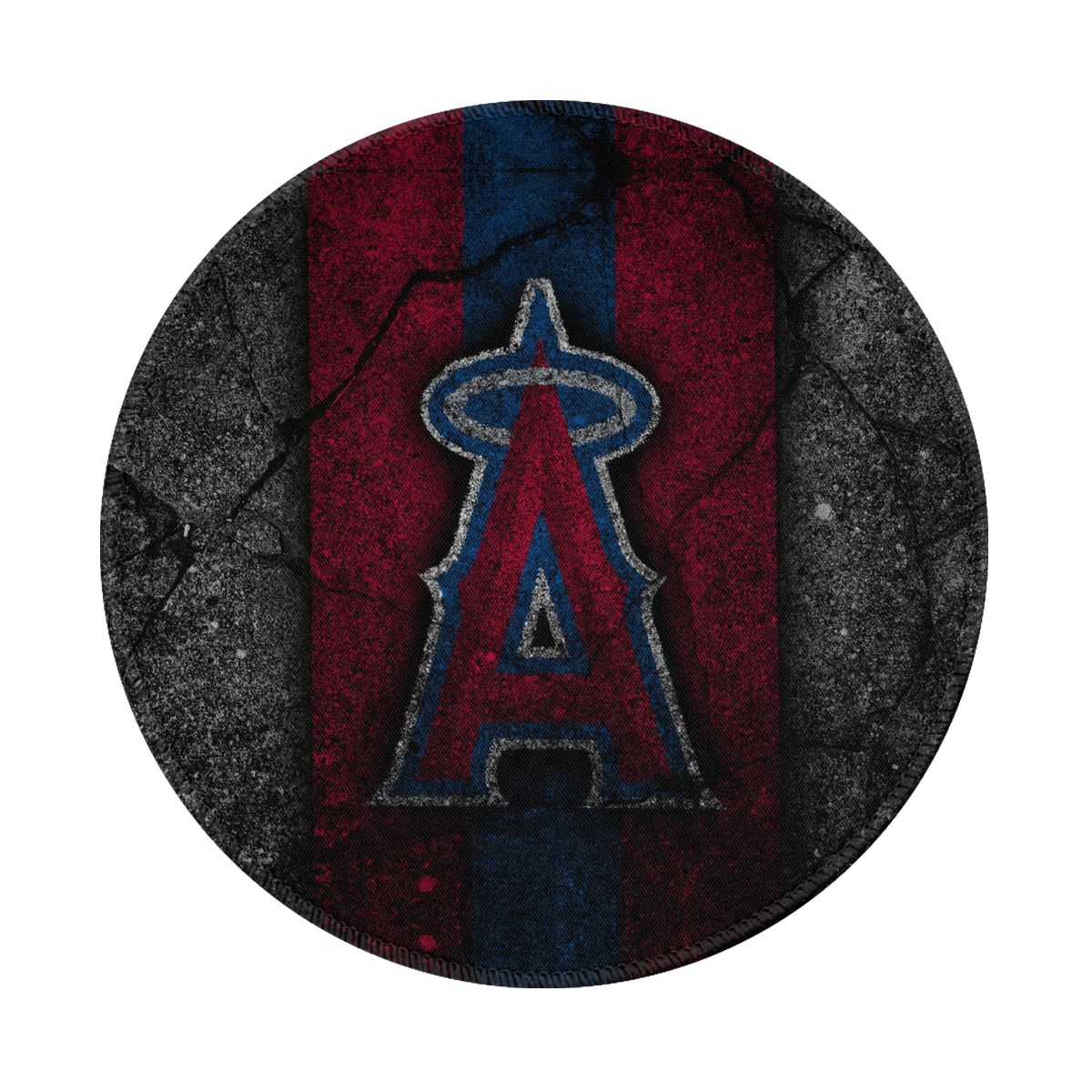Los Angeles Angels Non-Slip Rubber Round Mouse Pad
