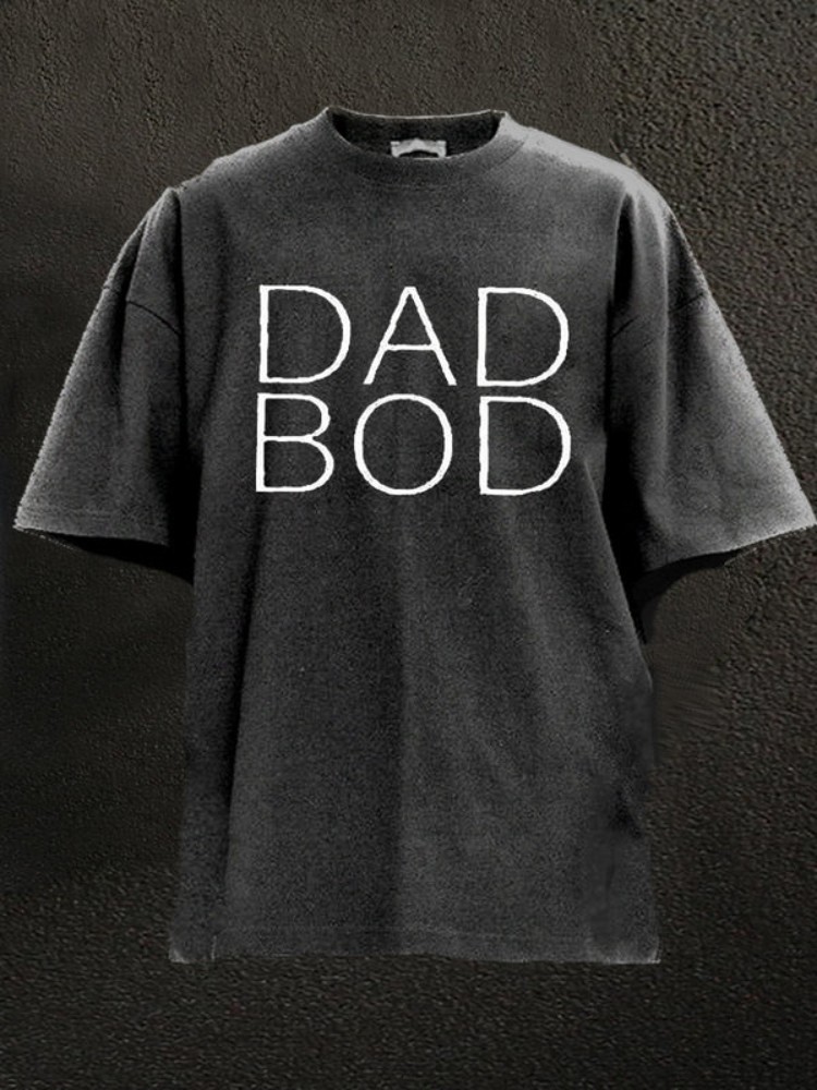 Dad Bod Washed Gym T Shirt / Rvogue / Rvogue