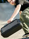 Carrying Silicone Cover Case Fit for Soundcore Boom 2 with Adjustable Shoulder Strap Full-Body Protective Cover Anti-Slip & Scratch-Resistant for Outdoor Camping Travel & Party