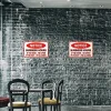 2pcs - Notice - Vintage Warning Metal Sign (12*16Inch)