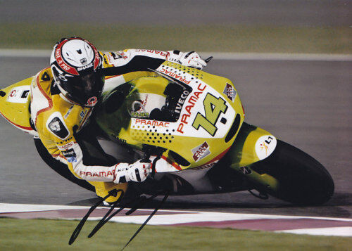 Randy De Puniet Ducati Signed Photo Poster painting 5x7 2011 1.