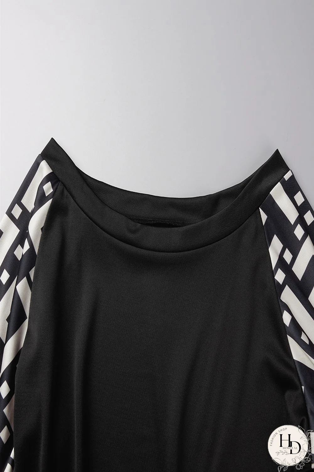 Burgundy Sexy Casual Print Patchwork Contrast O Neck Long Sleeve Two Pieces