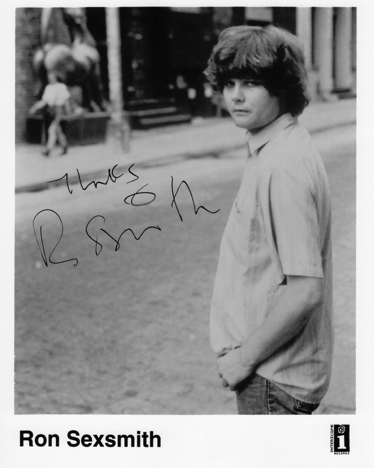 RON SEXSMITH AUTOGRAPH, CANADIAN POP MUSIC