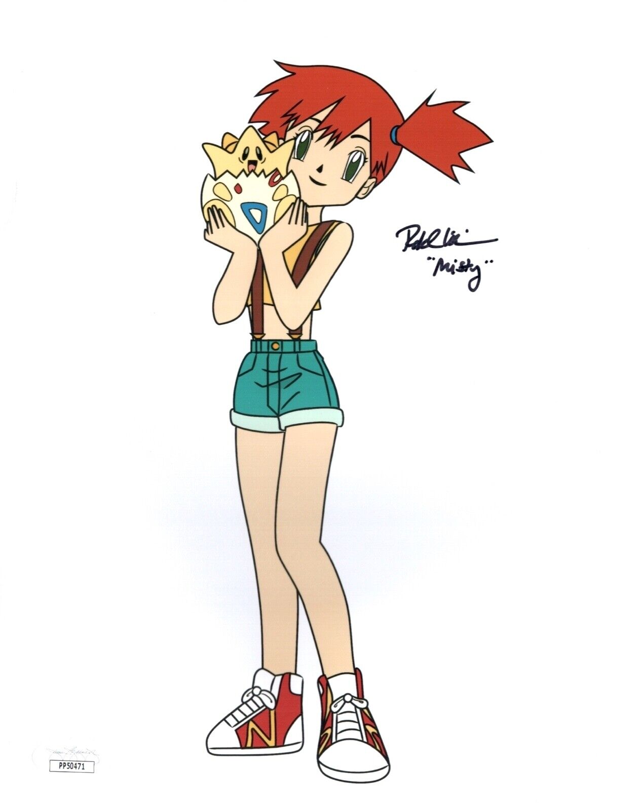 RACHEL LILLIS Signed 8x10 POKEMON MISTY Authentic Photo Poster painting Autograph JSA COA