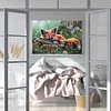 (5 Sizes) Sleepy Fox-Full Square Diamond Painting