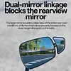 for 15-22mm Handlebars ABS Rearview Mirror EBike & Commuter for Road Safety