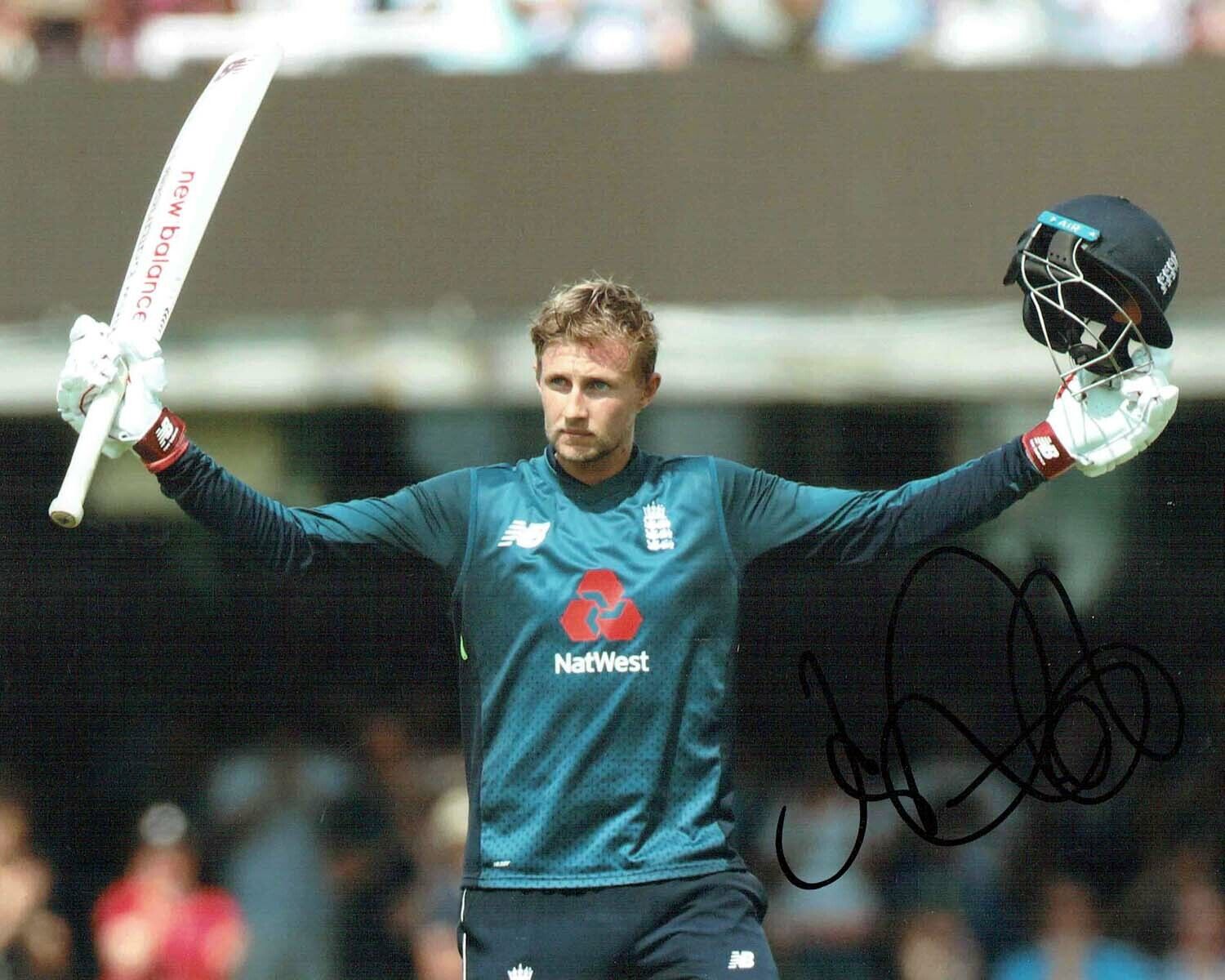 Joe ROOT Signed Autograph 10x8 England Yorkshire Cricket Photo Poster painting 5 AFTAL COA