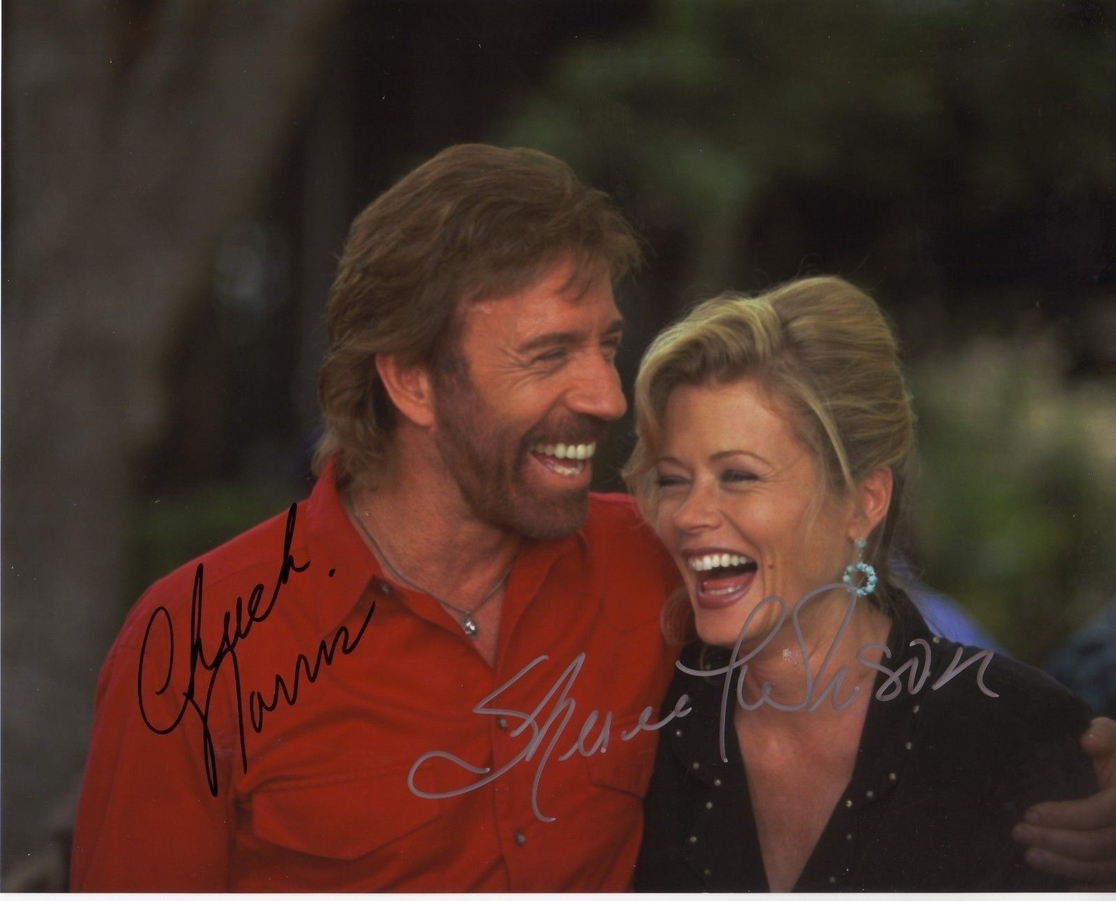 WALKER TEXAS RANGER CHUCK NORRIS AUTOGRAPH SIGNED PP Photo Poster painting POSTER