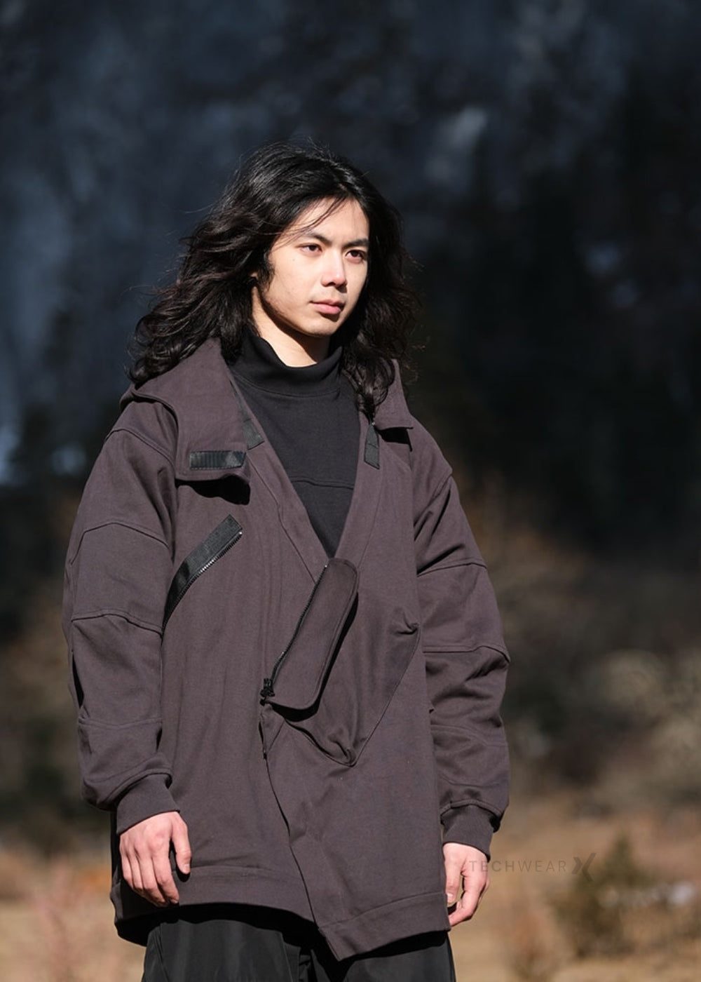 【Sobaq】SP Luna Gorpcore Hoodie Windbreaker Gorpcore Windbreak Jacket - Gorpcore Clothing - X