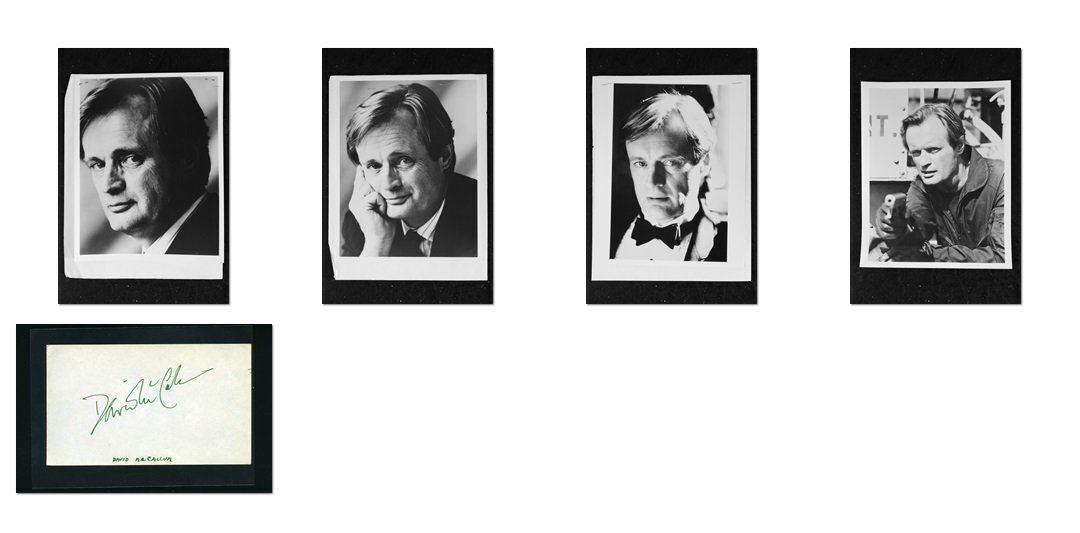 David Mccallum - Signed Autograph and Headshot Photo Poster painting set - Man From U.N.C.L.E