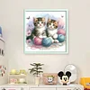 Kitten - 11CT Stamped Cross Stitch - 40*40cm - Cat