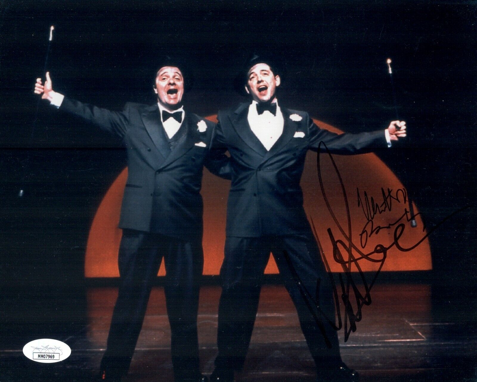 MATTHEW BRODERICK & NATHAN LANE Signed THE PRODUCERS 8x10 Photo Poster painting with JSA COA