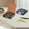 Leather 5D Diamond Painting Kit Note Box DIY Diamond Art Notepad Box (Owl)