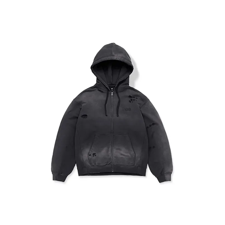 BTS Arirang World Tour US Exclusive Zip-up Hoodie (Gray)