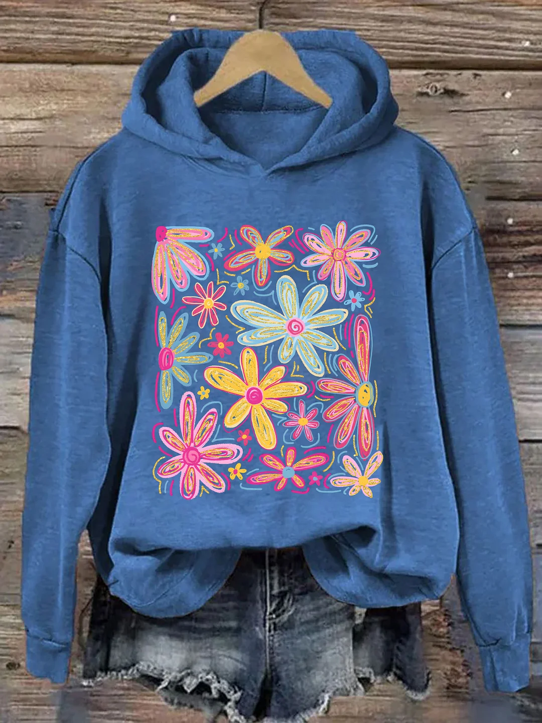 Floral Hoodie