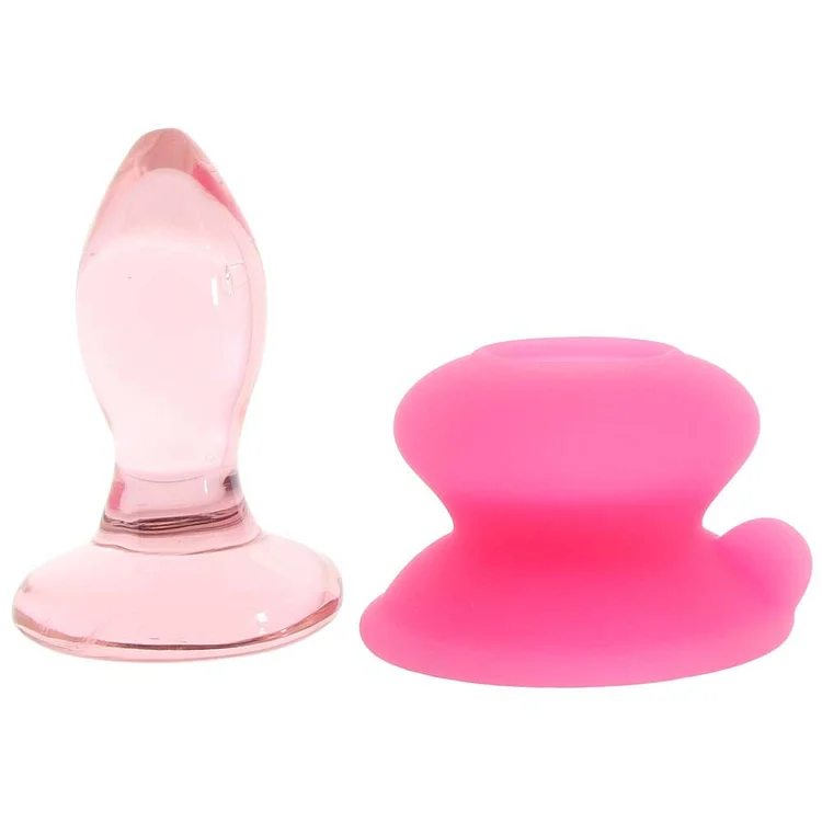 pornhint Pornhint Icicles No. 90 Glass Plug in Pink