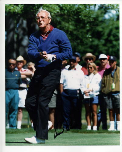 Arnold Palmer Golf Autographed Signed 8 x 10 Photo Poster painting