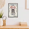 Cat - Vintage Metal Signs - 20*30cm - Garden