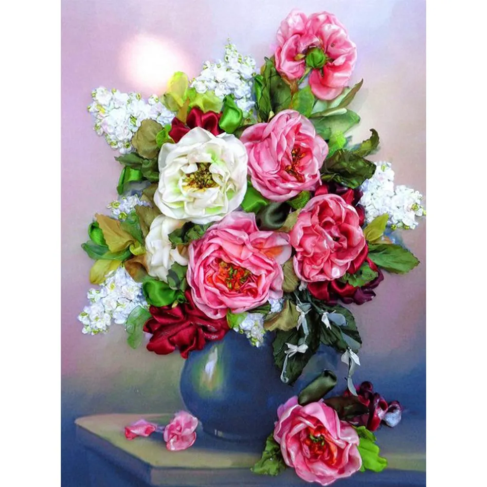 Diamond Painting - Full Round/Square Drill - Flower(30*40 - 50*60cm)