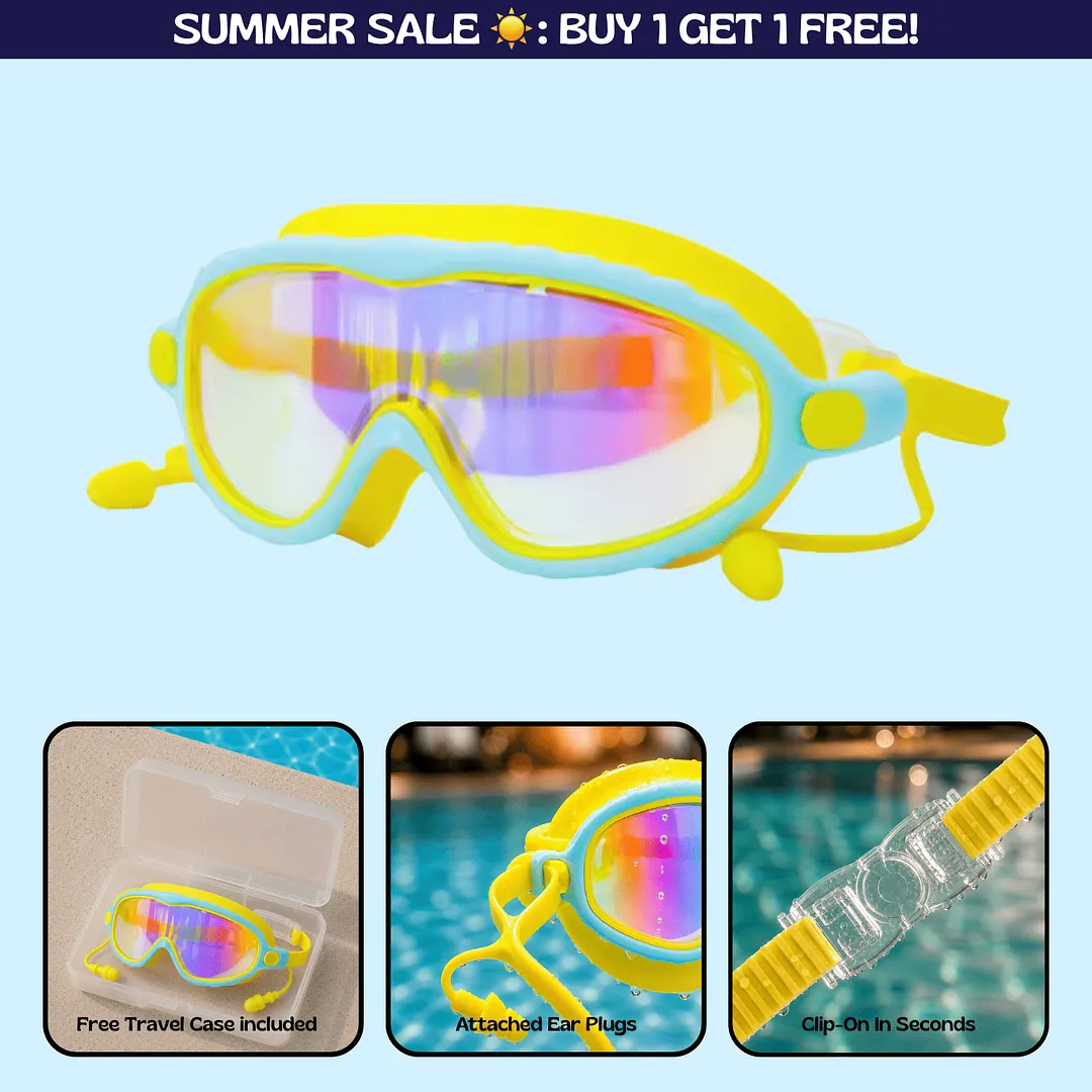 TibaToes&trade; Clip-On Swim Goggles