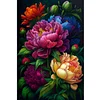 Flowers- Round AB Drills Diamond Painting(65*45cm)