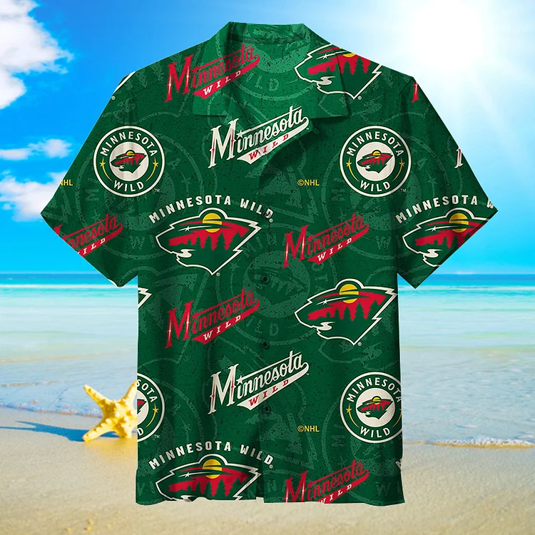 MINNESOTA WILD | Unisex Hawaiian Shirt