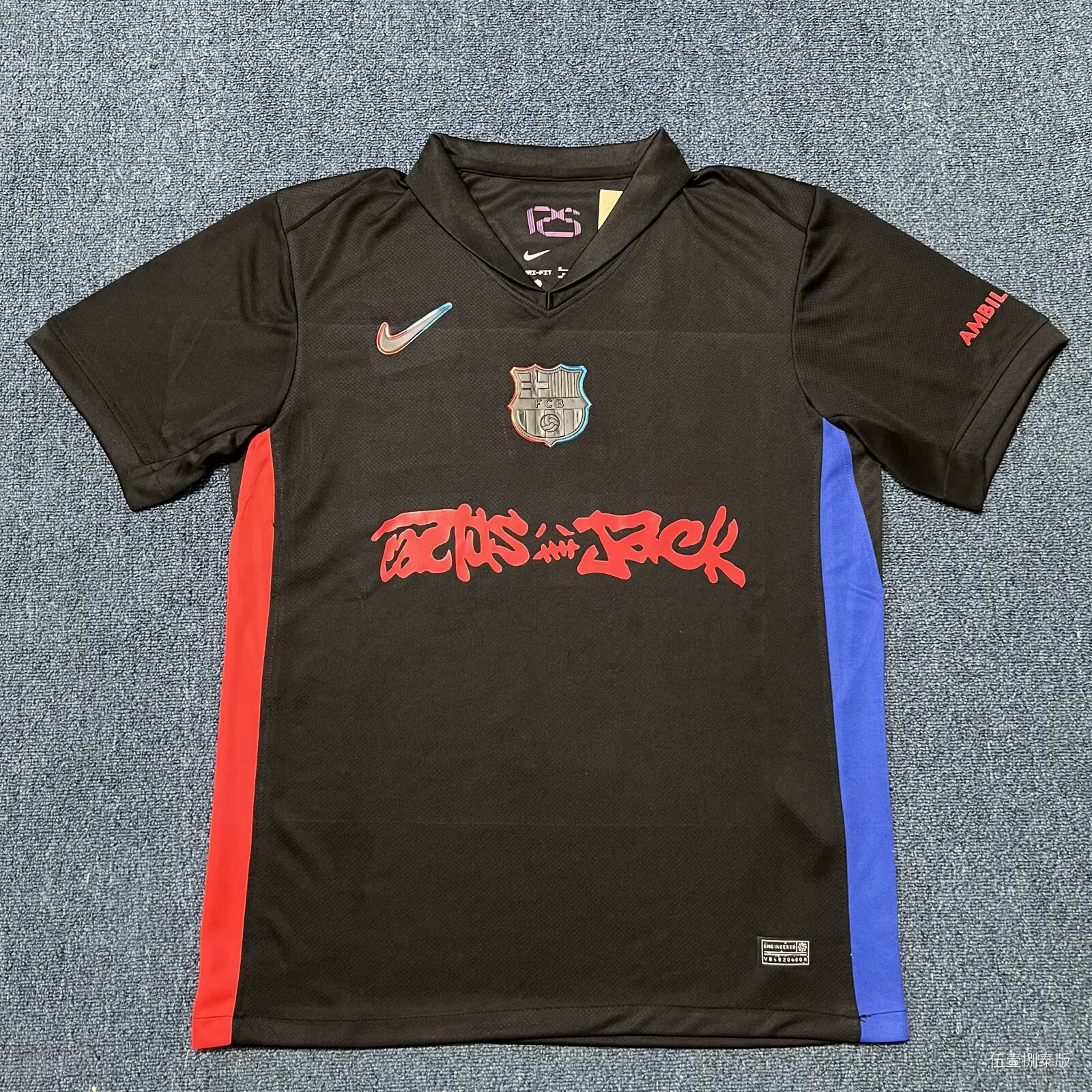 24/25 Barcelona Away New Sponsor Football Shirt Thai Quality