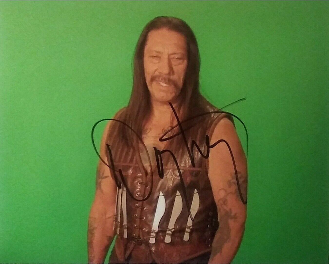 Danny Trejo signed 8x10