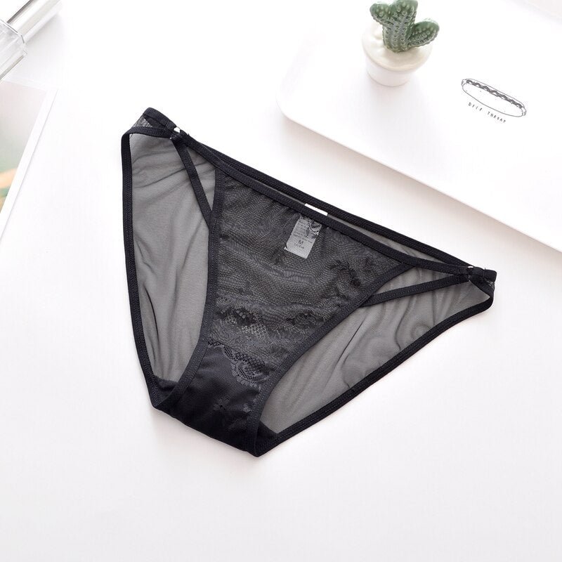 Women's Panties Fashion New Underwear Autumn Sexy Lingerie Female Low Waist Mesh Breathable Briefs Comfortable Underpant