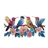 2D Flat DIY Hummingbird Diamond Art Pendant Diamond Painting Set Home Wall Decor