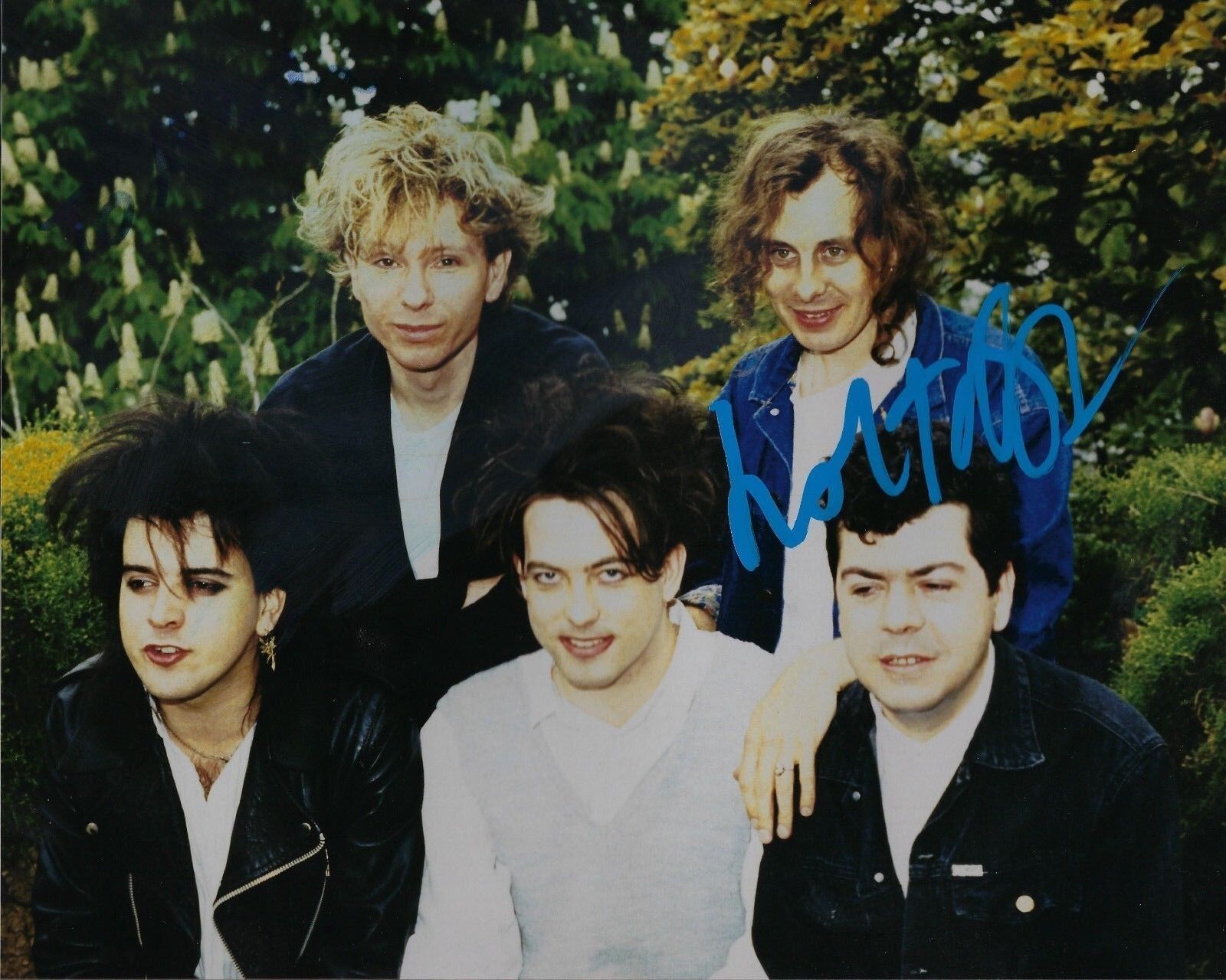 GFA The Cure Drummer & Keyboardist * LOL TOLHURST * Signed 8x10 Photo Poster painting LA2 COA