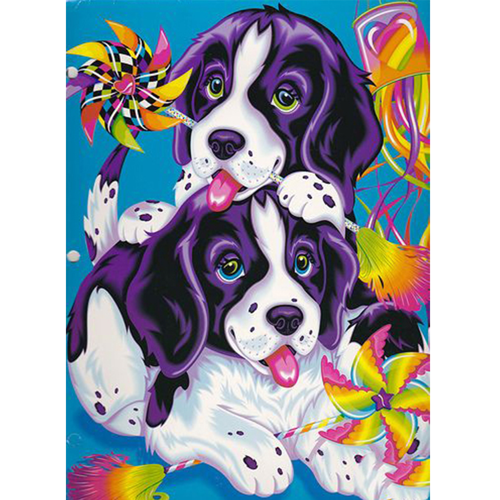 Dog - Round Drill Diamond Painting - 30*40CM, 501 Original