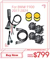 WOYO MOTO For BMW F900 2017-2024 With DWA Plug, 2 Pairs of Lamp, Modify Motorcycle Light Lamp Kits